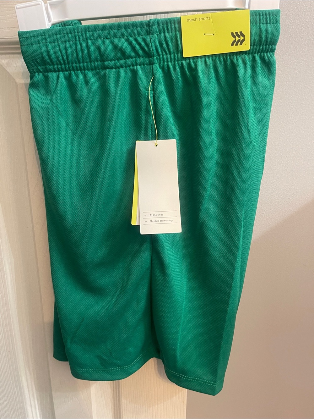 all in motion Green Mesh Kids Shorts